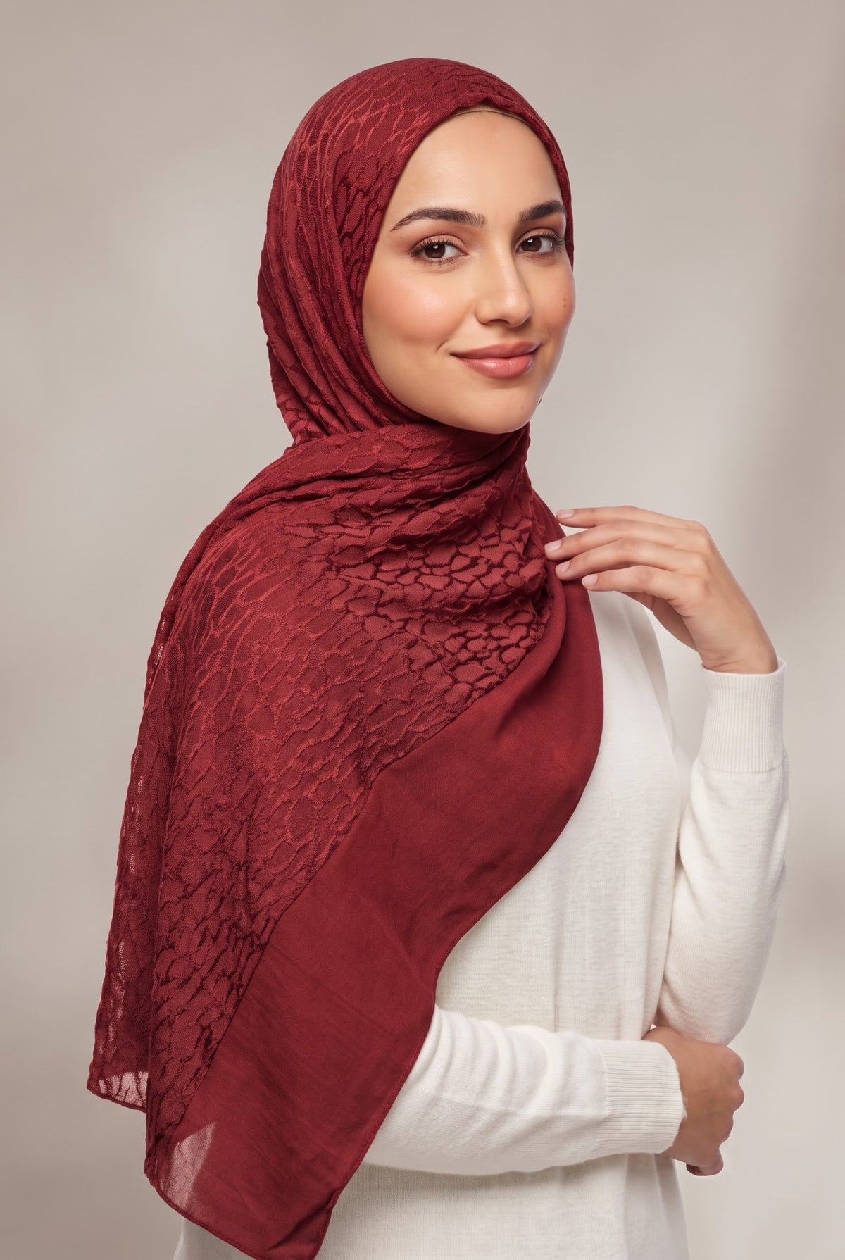 Serafina Jacquard Hijab
