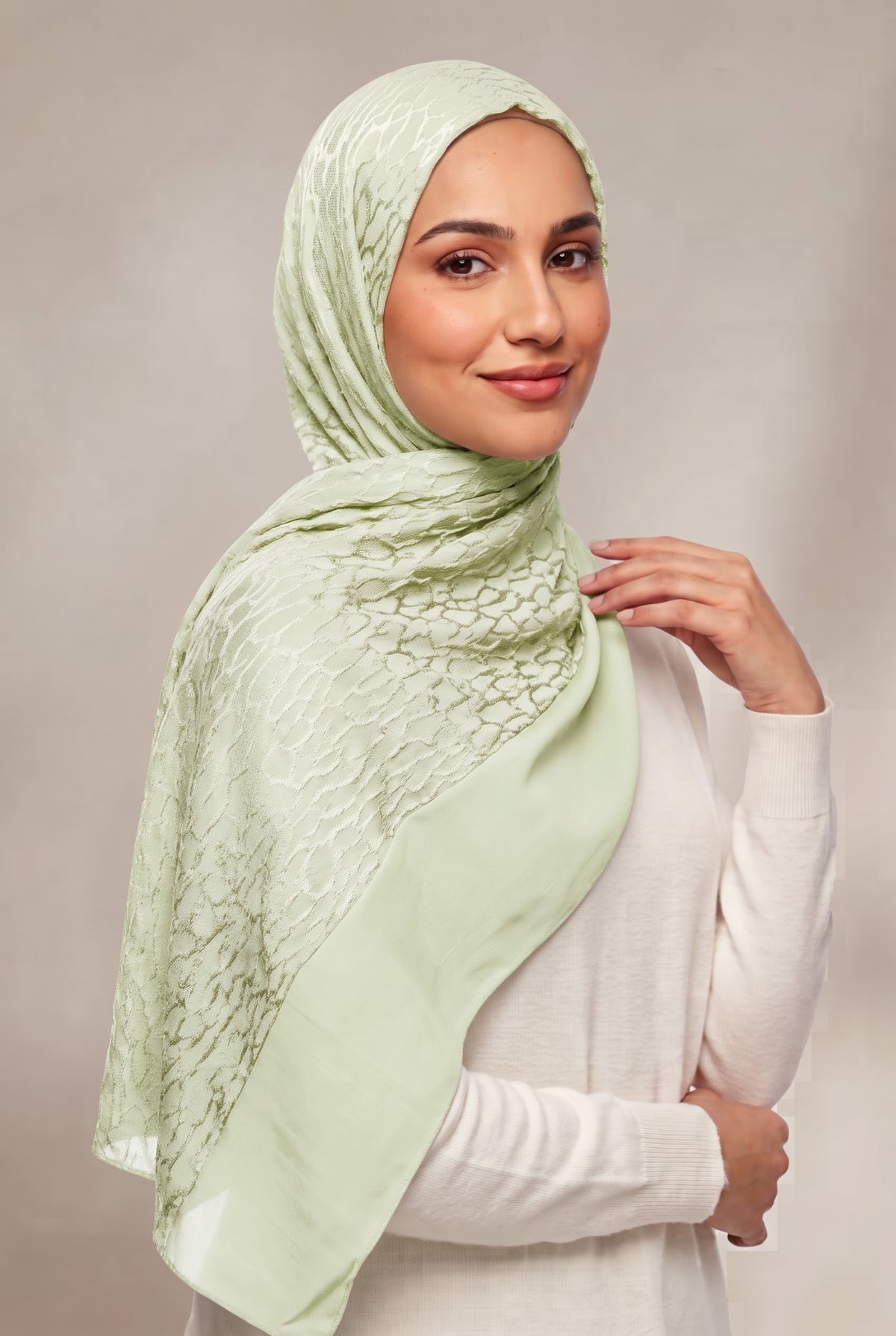 Serafina Jacquard Hijab