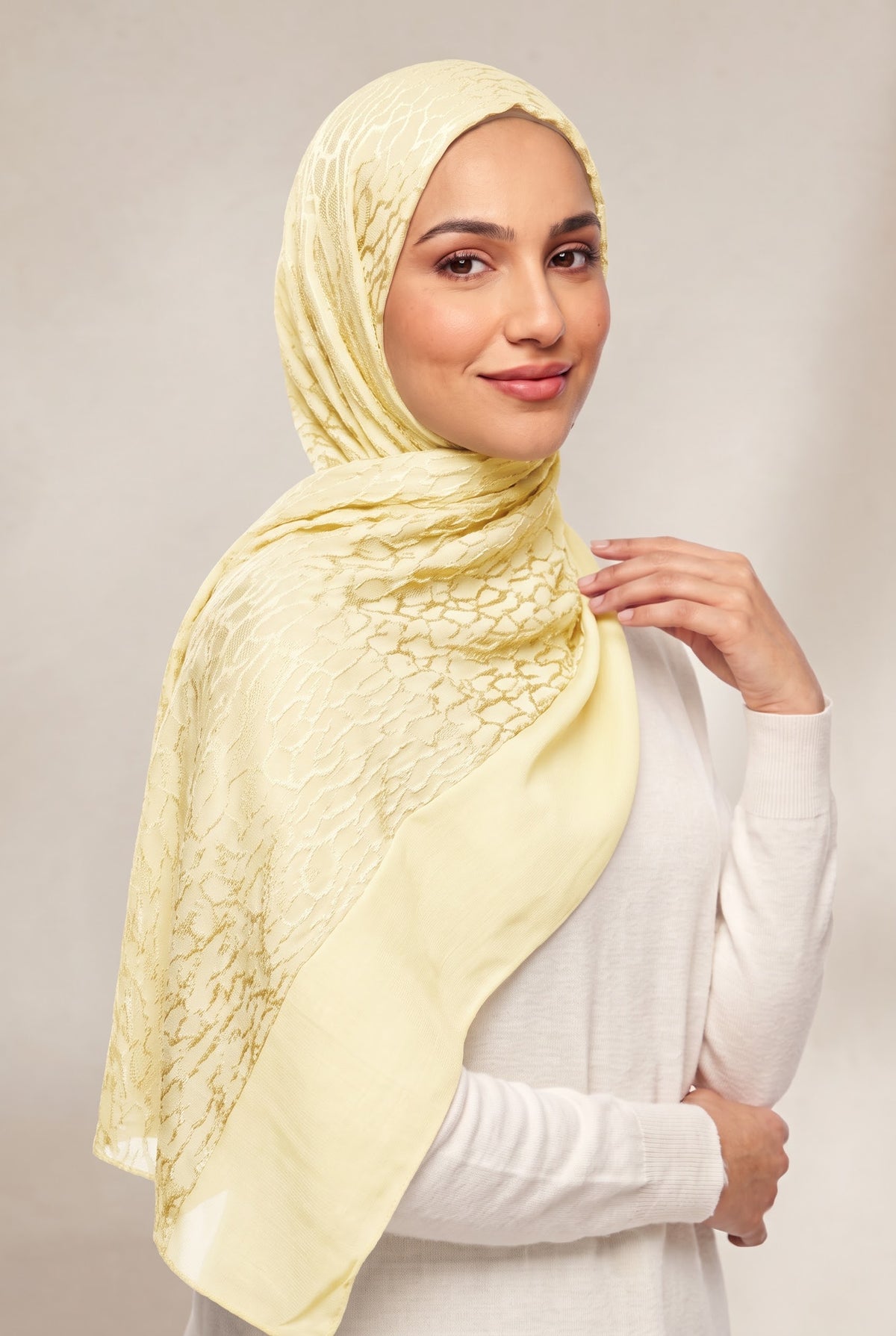 Serafina Jacquard Hijab
