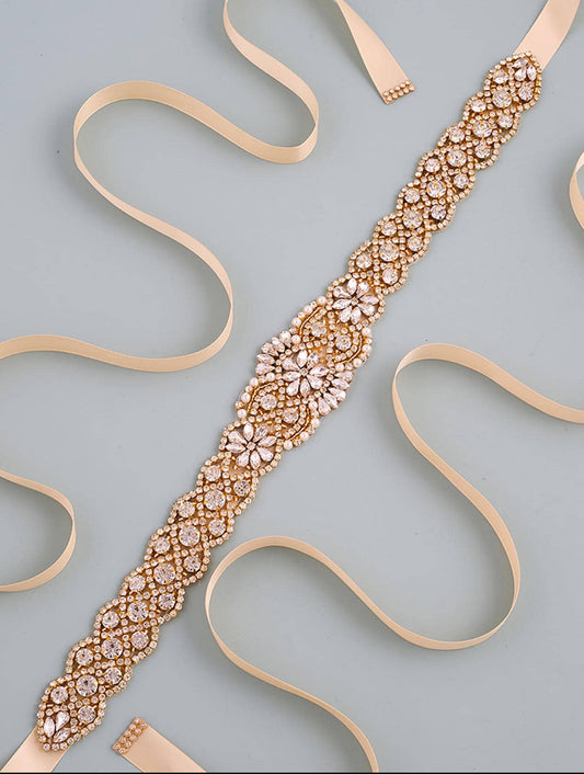 Aurora Bridal Crystal Belt