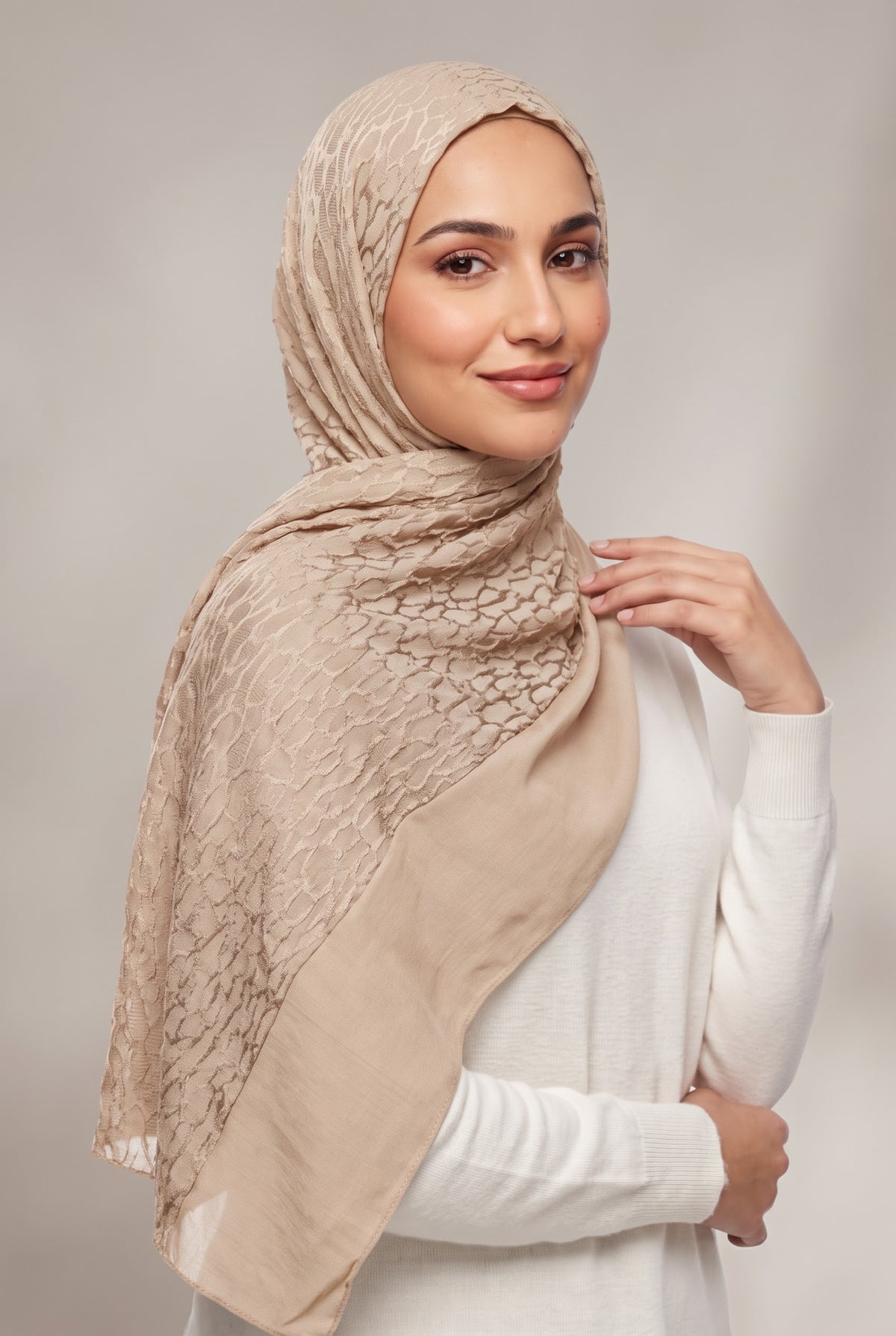 Serafina Jacquard Hijab