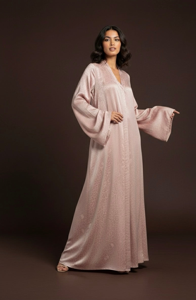 Satin Jacquard Kaftan