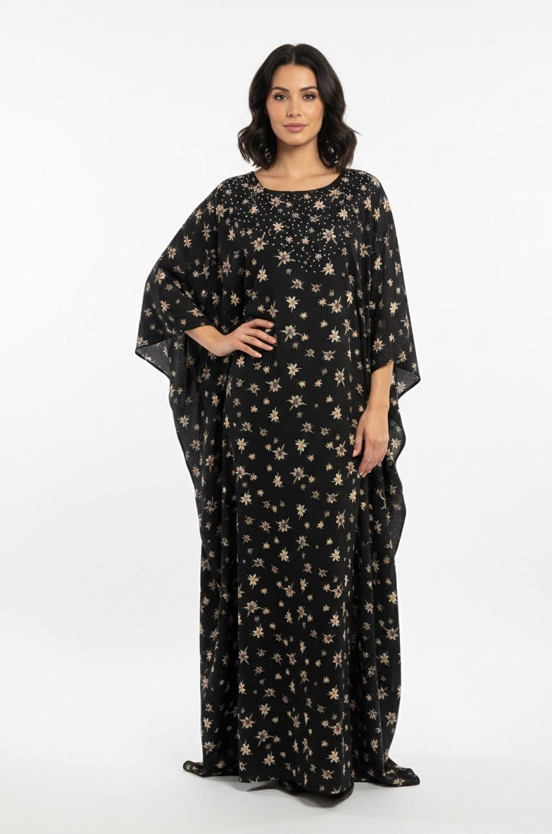 Sara Butterfly Abaya
