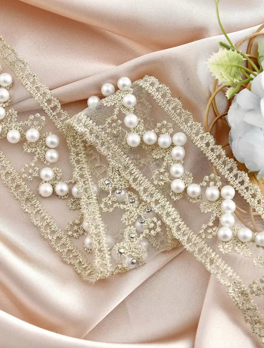 Pearl Beaded Trim