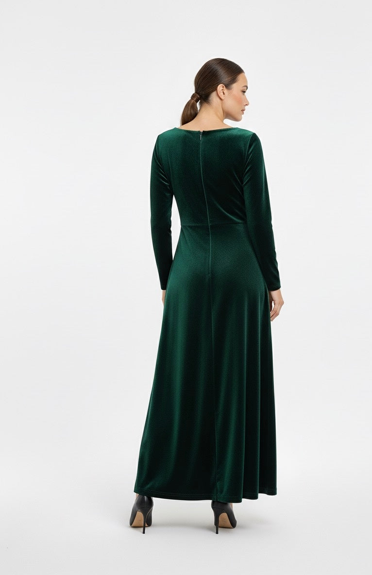 Emerald Luxe Dress